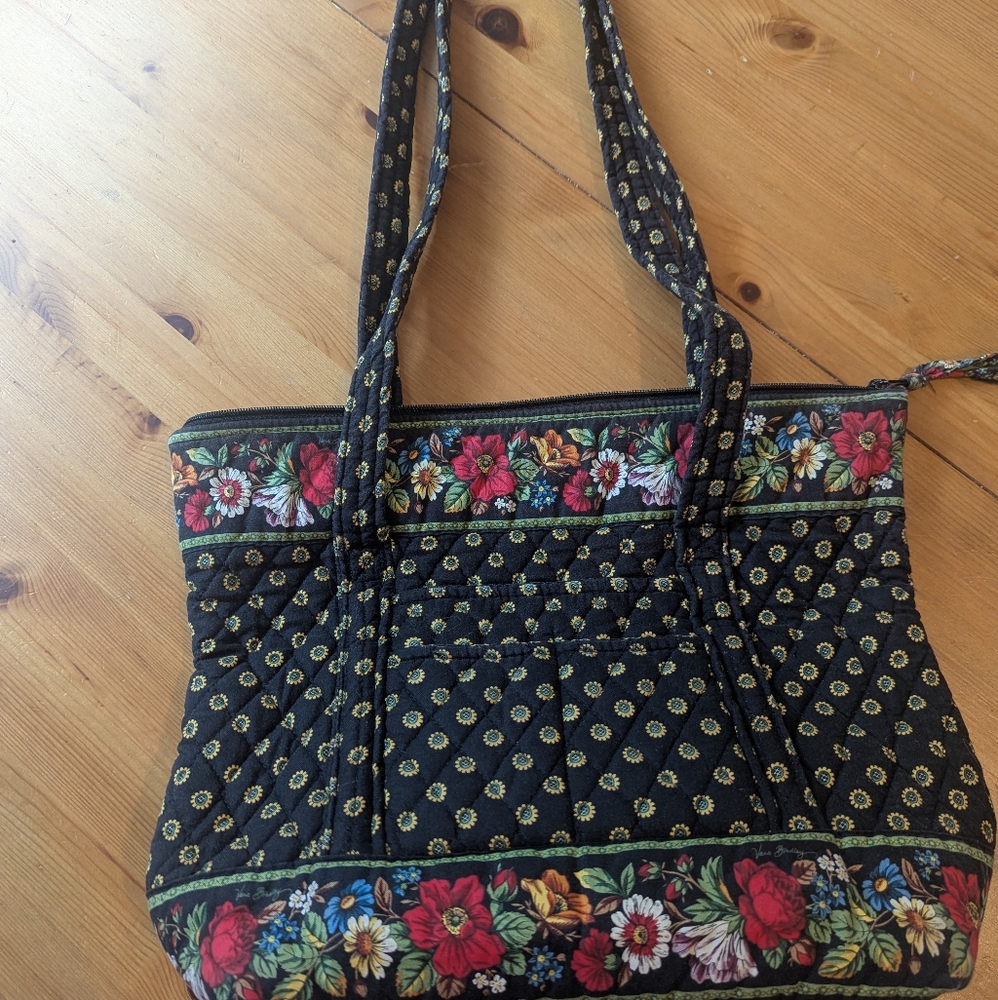 Vera Bradley Vibrant Black Large